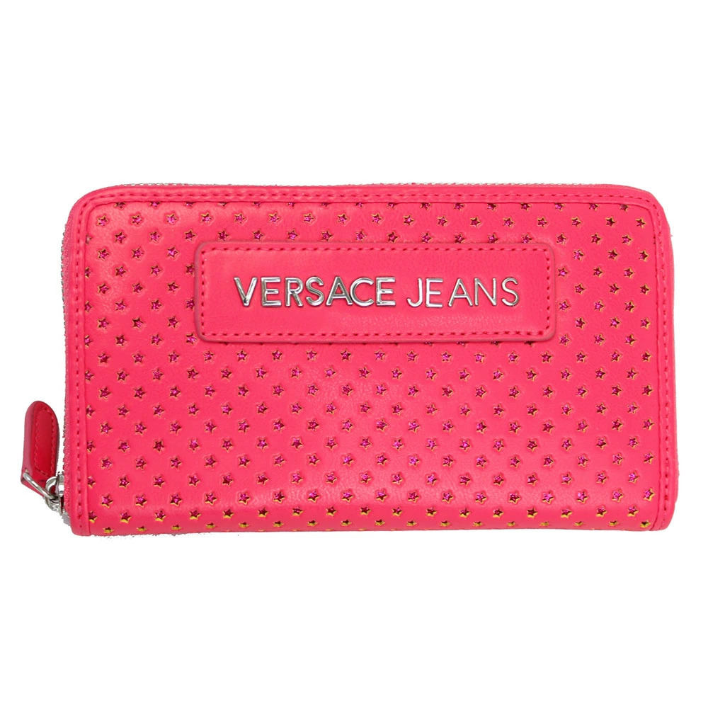 Versace Jeans Round Zipper Long Wallet